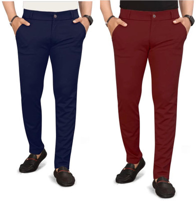 ynam Regular Fit Men Multicolor Trousers