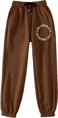 TABADTOD ENTERPRISES Printed Women Brown Track Pants