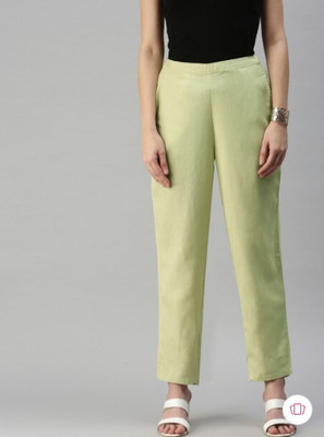 Moda Rapido Regular Fit Women Light Green Trousers