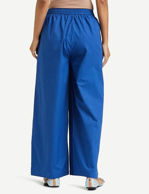 Shelly fashion Regular Fit Women Dark Blue Trousers