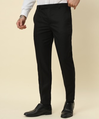 HEMLOCK Regular Fit Men Black Trousers