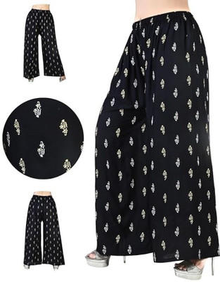 Zalorawear Regular Fit Women Black Trousers