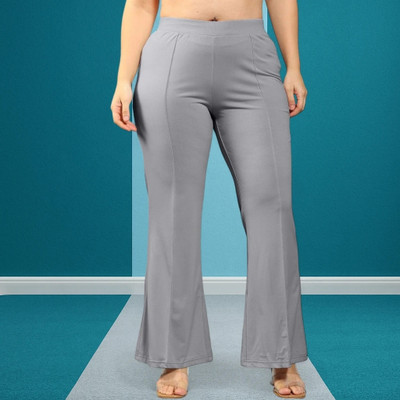 Anitafashion Loose Fit Women Grey Trousers