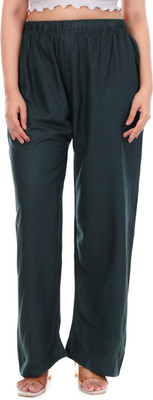 tpf Loose Fit Women Green Trousers