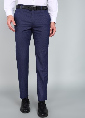 Raymond Slim Fit Men Dark Blue Trousers