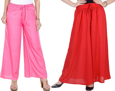 HouseOfCommon Relaxed Women Multicolor Trousers