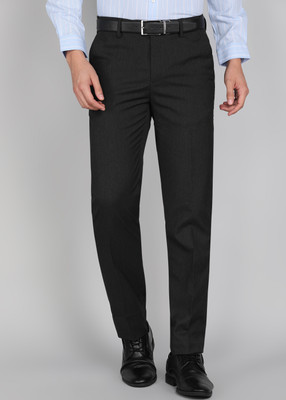 PETER ENGLAND Regular Fit Men Blue Trousers