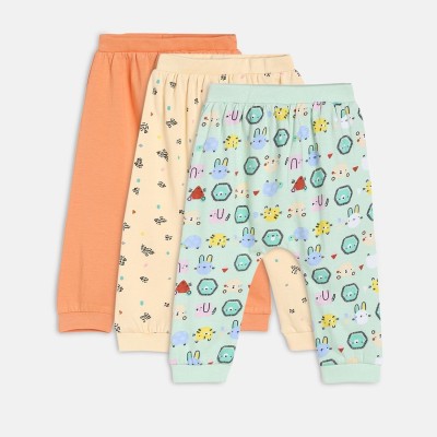 MINI KLUB Track Pant For Baby Boys(Multicolor, Pack of 3)