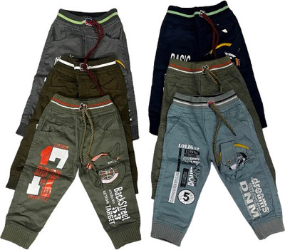 PSART Comfort Fit Boys & Girls Multicolor Trousers