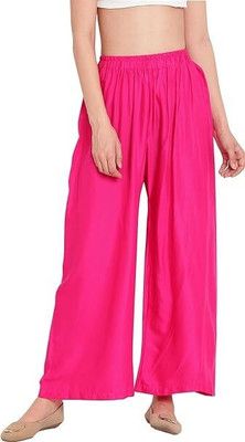 mkv fashion Slim Fit Women Pink Trousers