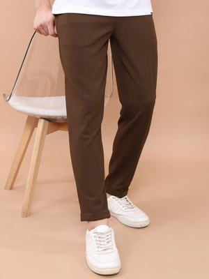 HIGHLANDER Regular Fit Men Brown Trousers