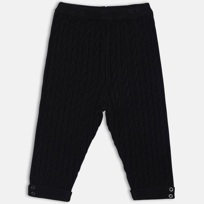 MINI KLUB Regular Fit Baby Girls Maroon Trousers