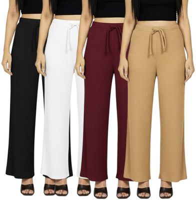 AK SHAMSHAHID GARMENT Relaxed Women Multicolor Trousers