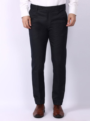 Style Culture Regular Fit Men Black Trousers