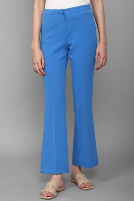 Allen Solly Regular Fit Women Blue Trousers