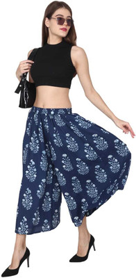 unicorn enterprise Regular Fit Women Blue Trousers