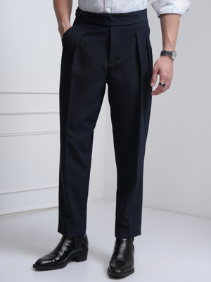 HIGHLANDER Regular Fit Men Blue Trousers