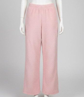Fashion Point Comfort Fit Women Pink Trousers