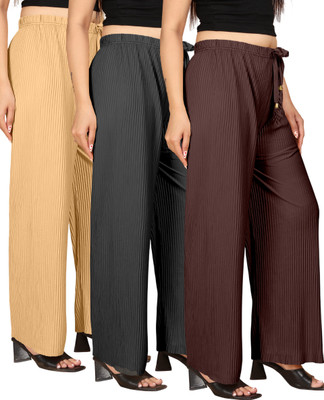 HIRPARA Regular Fit Women Multicolor Trousers
