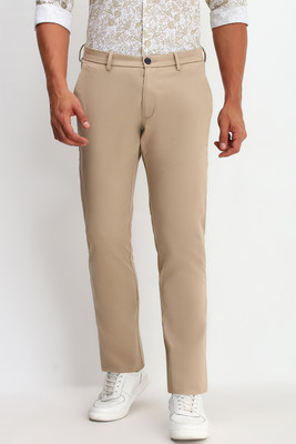 Allen Solly Regular Fit Men Grey Trousers