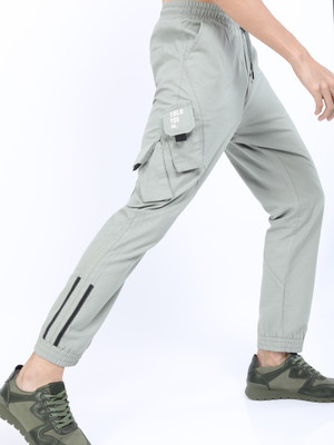 KETCH Regular Fit Men Grey Trousers