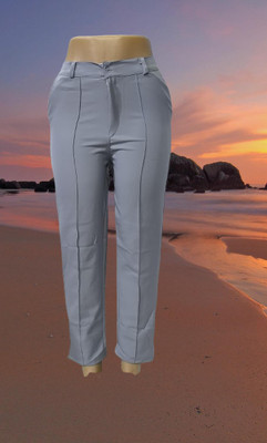 Rseberry Fashion Regular Fit Women Blue Trousers