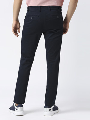 BASICS Tapered Men Blue Trousers
