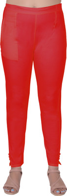 ANURUPAM FASHION Regular Fit Women Red Trousers