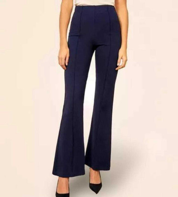 MODERNSSHOP Regular Fit Women Blue Trousers
