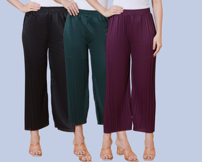 Kasendra Industries Regular Fit Women Multicolor Trousers