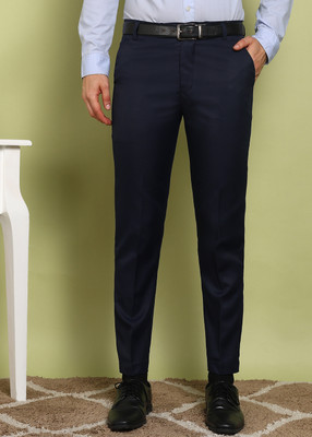 FUBAR Regular Fit Men Dark Blue Trousers