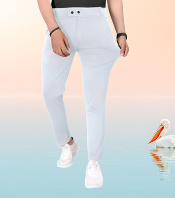 Style sync Regular Fit Men White Trousers