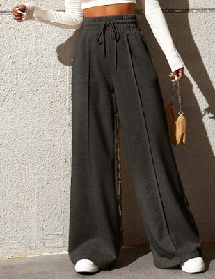 IMSA MODA Loose Fit Women Black Trousers