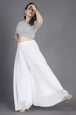 AYAN ENTERPRISE Slim Fit Women White Trousers