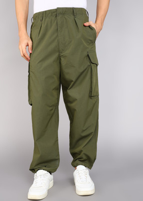 Louis Philippe Jeans Regular Fit Men Dark Green Trousers