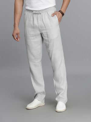 ROOKIES Relaxed Men Grey Trousers