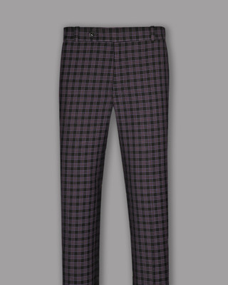 french crown Regular Fit Men Black Trousers