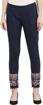 ALIZATRADERS Regular Fit Women Blue Trousers