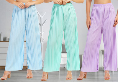 IRHA Regular Fit Women Multicolor Trousers