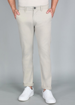WROGN Slim Fit Men Grey Trousers