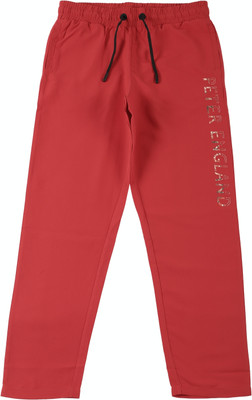 PETER ENGLAND Regular Fit Boys Red Trousers