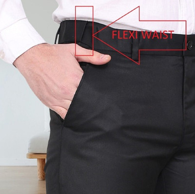 AD & AV Regular Fit Men Black Trousers
