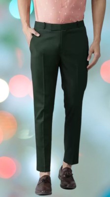 vdg sports Slim Fit Men Green Trousers