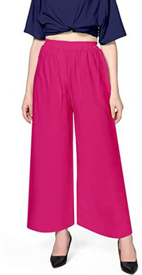 FC First Choice Regular Fit Women Pink Trousers