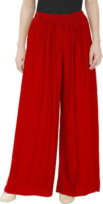 NEST Regular Fit Women Red Trousers