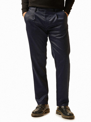 THE BEAR HOUSE Regular Fit Men Blue Trousers