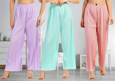 IRHA Regular Fit Women Multicolor Trousers