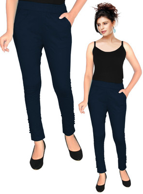 Angarkha Blue Jegging(Solid)