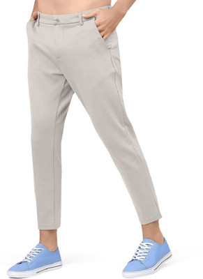 MINEC FASHION Regular Fit Men Grey Trousers