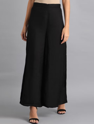 Labiba fashion Flared Women Black Trousers